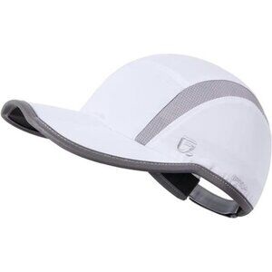 UPF 50 Foldable Running Hat Reflective Lightweight Outdoor Cap Breathable